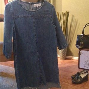 Denim dress